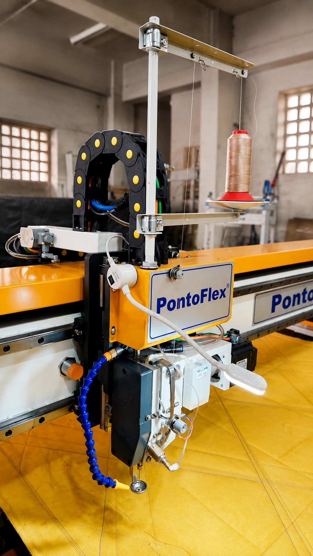 Cabeçote da Máquina Pantográfica PontoFlex